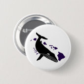 ハ ワ  プ ラズアザ Lila. Button (Vorne & Hinten)