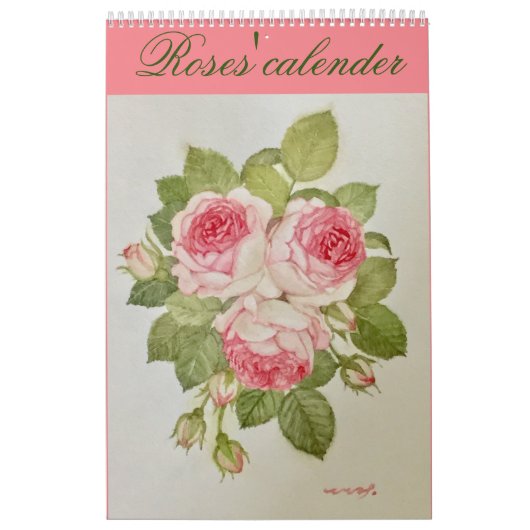 バラとお花のカレンダー KALENDER (Titelbild)
