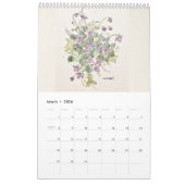 バラとお花のカレンダー KALENDER (Mär 2026)