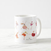 バレリーナのイラスト　MC100408-010 KAFFEETASSE (VorderseiteRechts)