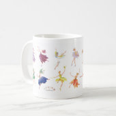 バレリーナのイラスト MC100408-010 KAFFEETASSE (Vorderseite Links)