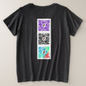バンビネッシーラグラン GROßE GRÖßE T-Shirt (Design Rückseite)