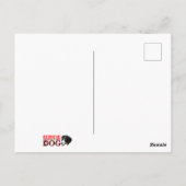 バーニーズマウンテンドッグ 年賀状 2018年 戌年 POSTKARTE (Rückseite)