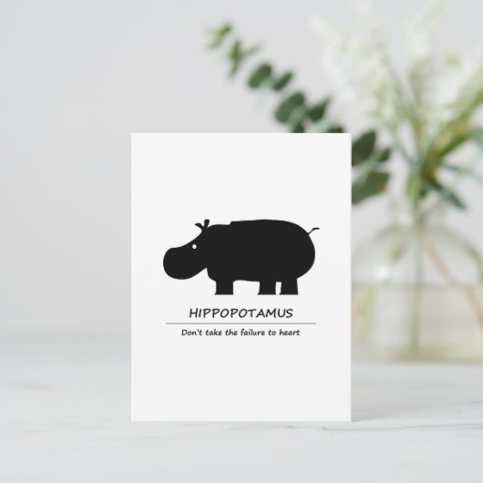 バ POSTKARTE (Stehend Vorderseite)