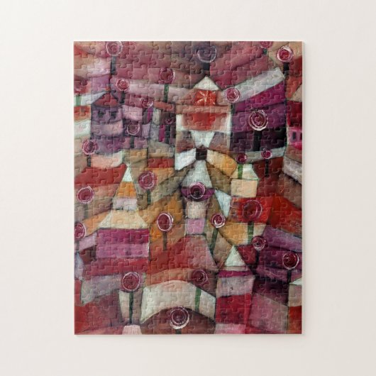パウル・クレー (Paul Klee) パズル パウル・クレー 「バラの庭」 (1920) Puzzle (Vertikal)