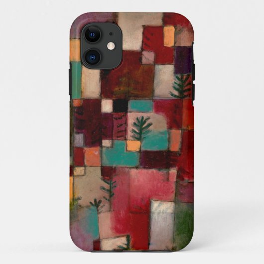 パウル・クレー (Paul Klee) 「レッドグリーンとヴィオレットイエローの鼓動」 Case-Mate iPhone Hülle (Rückseite)