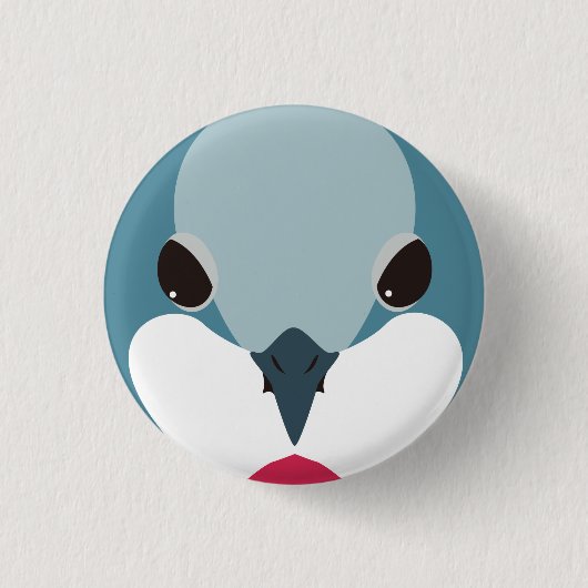 ヒムネバト-Luzon Bleeding-heart Button (Vorderseite)