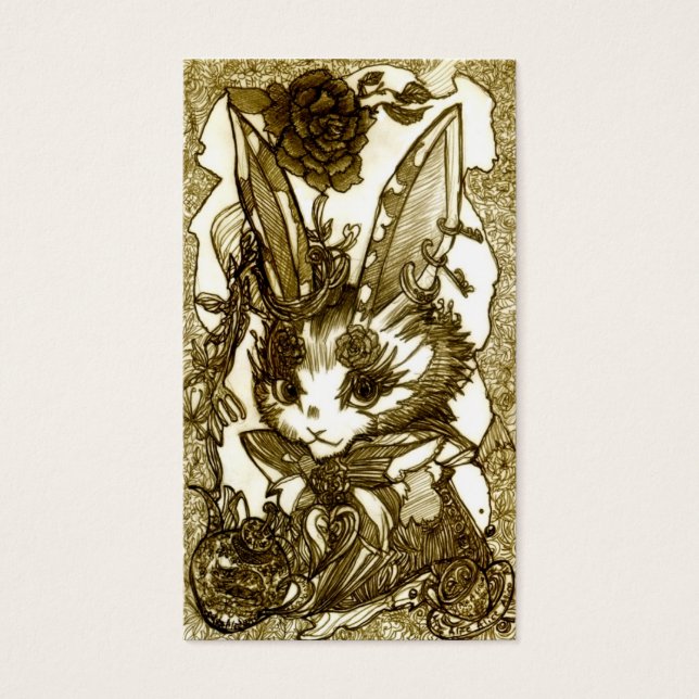 ピアスウサギ (Vorderseite)