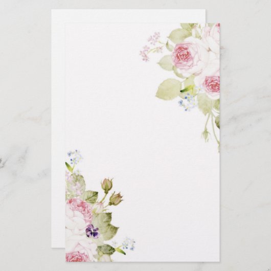 ピエールドゥロンサールの便箋 BRIEFPAPIER (Vorne/Hinten)