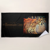 ピューマ ビーチタオル STRANDTUCH (Vorderseite)