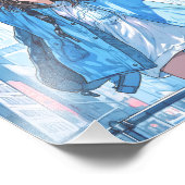 【フォロワー5万人記念】限定ポスター｜寿司娘 GenerativeAI Fotodruck (Ecke)