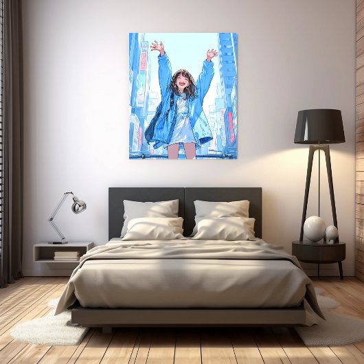 【フォロワー5万人記念】限定ポスター｜寿司娘 GenerativeAI Fotodruck