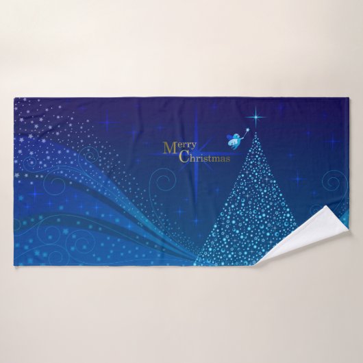 ブルークリスマスツリー BADEHANDTUCH (Badehandtuch)