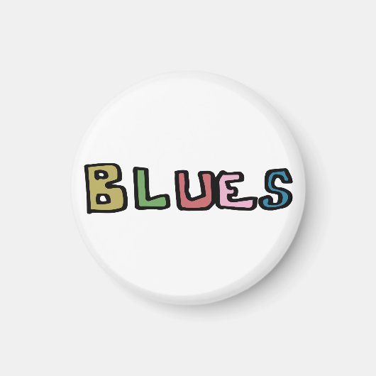 "ブルース" MAGNET (Vorne)