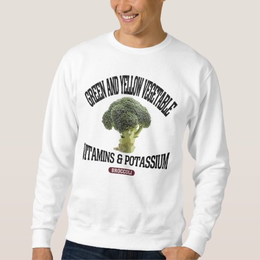 ブロッコリー(ビンテージ風) SWEATSHIRT (Vorderseite)