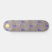 ベイブオンスケイト-pastel-シリーズ Crazy rabbit Skateboard (Horizontal)