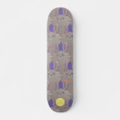 ベイブオンスケイト-pastel-シリーズ　Crazy rabbit Skateboard (Vorne)