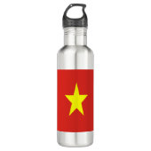 ベトナムの国旗 ー縦 EDELSTAHLFLASCHE (Vorderseite)