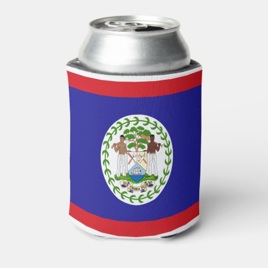 ベリーズの国旗 DOSENKÜHLER (Kanne Rückseite)