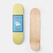 ベ オスケシブリ SKATEBOARD (Vorderseite)