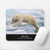 ホッキョクグマ MOUSEPAD (Mit Mouse)