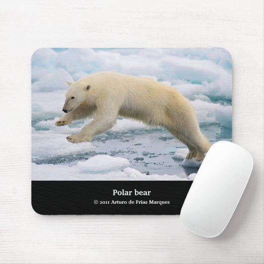 ホッキョクグマ MOUSEPAD (Mit Mouse)