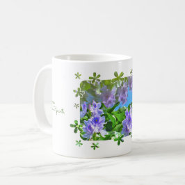 ホテイアオイ(花) コーヒーマグカップ KAFFEETASSE