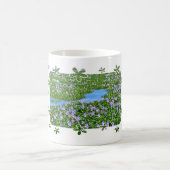 ホテイアオイ（花） コーヒーマグカップ KAFFEETASSE (Mittel)