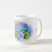 ホテイアオイ KAFFEETASSE (VorderseiteRechts)