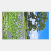 ホテイアオイ RECHTECKIGER AUFKLEBER (Vorderseite)