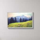 ホ リ ・ ス 山, Mt. Holy Cross, Hiroshi Yoshida, Woodcu Leinwanddruck (Vorderseite)