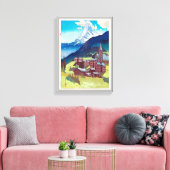 ホ, Hiroshi Yoshida, Leinwanddruck (Insitu (Wohnzimmer))