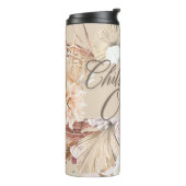 ボーホーフラワーサーマルタンブラー THERMOSBECHER (Nach links gedreht)