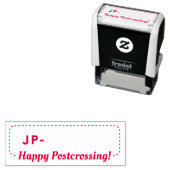 ポスクロ ポストカード ID 日本 postcrossing postcrosser Permastempel (Beispiel)