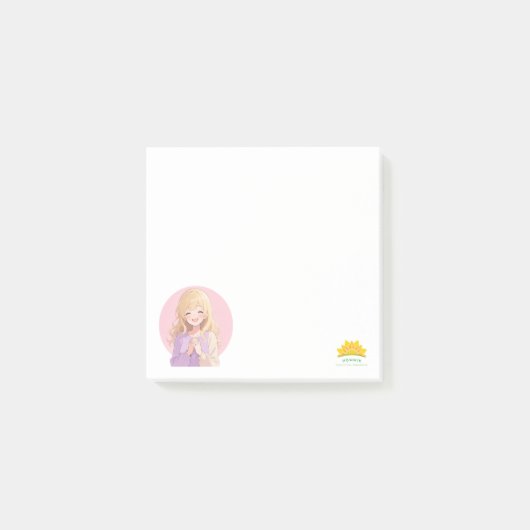 ポストイット - Luna Post-it Klebezettel (Vorderseite)