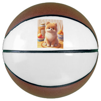 ポメちゃんのランチタイム BASKETBALL
