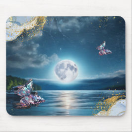 マウスパッド(月夜の湖マウスパッド) MOUSEPAD