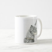 ミニチュアピンシャーマグカップ KAFFEETASSE (VorderseiteRechts)