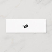 ミニマムでシンプルな名刺 ビジネスカード カメラ MINI VISITENKARTE (Vorderseite)