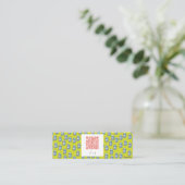 ミルク名刺 MINI VISITENKARTE (Stehend Vorderseite)