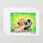 ミ ュ ア ダ スニフ POSTKARTE (Vorne/Hinten)