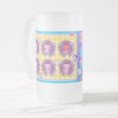 メタモルフォーゼべる MATTGLAS BIERGLAS (Vorderseite Links)