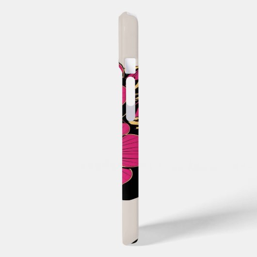 モダン牡丹デザイン Case-Mate iPhone HÜLLE (Rückseite / Links)