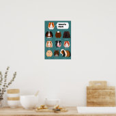 モルモットの種類一覧 POSTER (Küche)