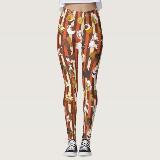 モルモットハーモニーのレギンス LEGGINGS (Vorderseite)