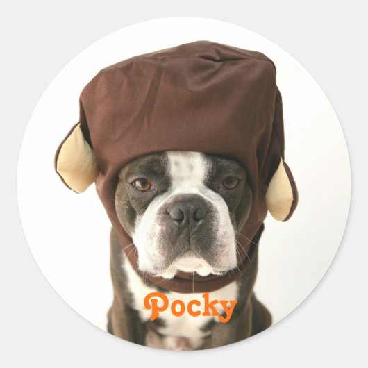 モンキー1 RUNDER AUFKLEBER (Vorderseite)