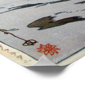 ユ Yoshida, ラ ウ, Jungfrau, Hiroshi Poster (Ecke)