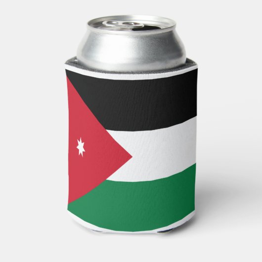 ヨルダンの国旗 DOSENKÜHLER (Kanne Rückseite)