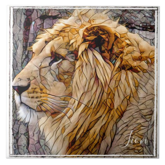 ライオン FLIESE (Vorderseite)