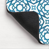 ラインタイル柄・ブルー MOUSEPAD (Ecke)